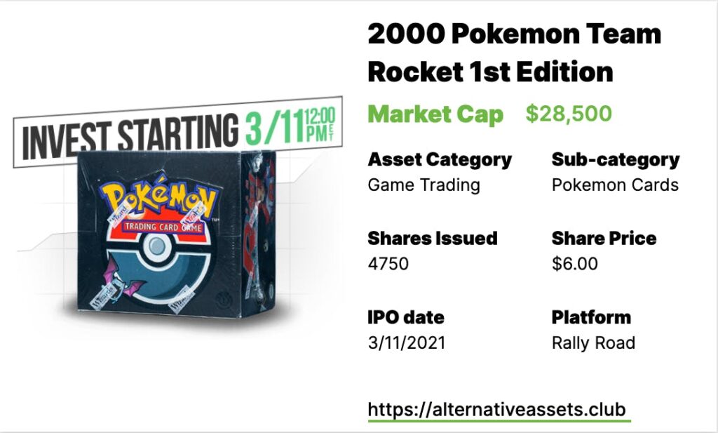 Pokemon 2000 Team Rocket 1st Edition Booster Box