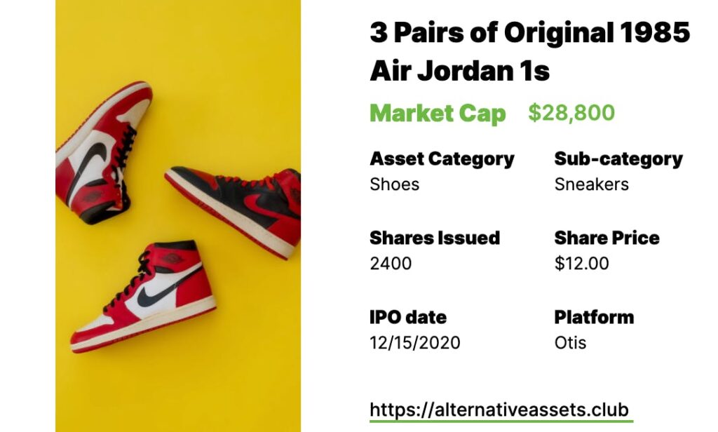 Sneakers Investing - 1985 Jordans 1s II Originals, Nike x Artist Collection, and Air Jordan 1 Modern Classics