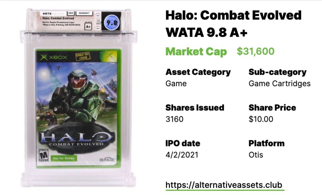 Halo: Combat Evolved - XBOX - WATA 9.8 A+