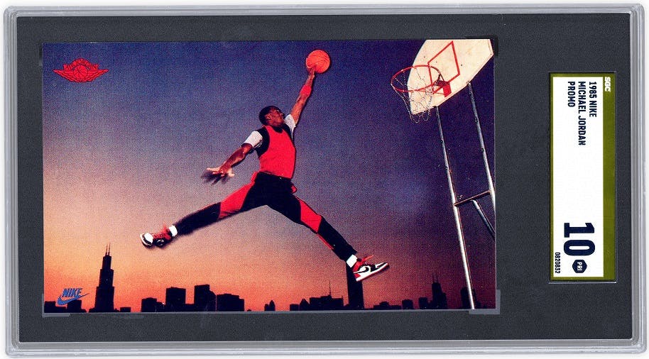 Sold at Auction: 2 RARE AIR PROMO CARDS MICHAEL JORDAN