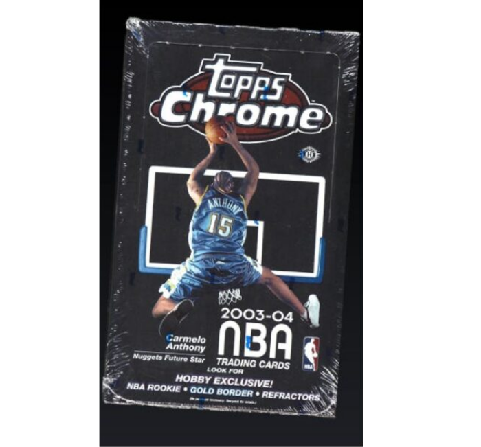 2003-2004 Topps Chrome NBA Hobby Box