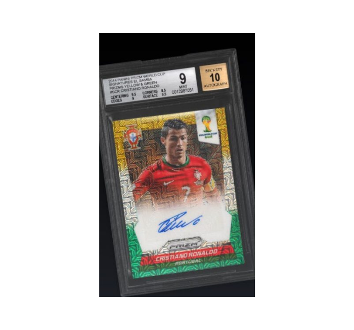 investment analysis of cristiano ronaldo sports cards