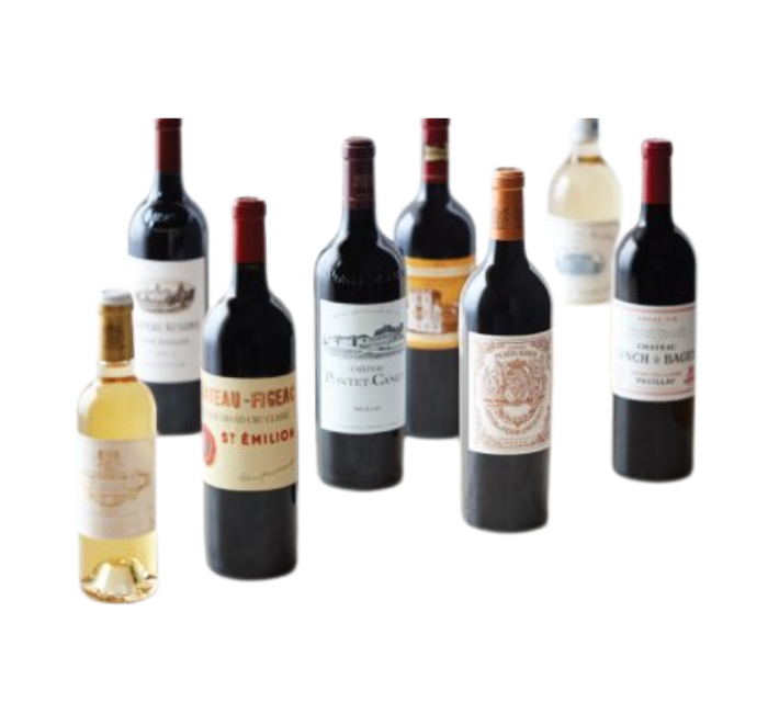 picture of several vintage wines
