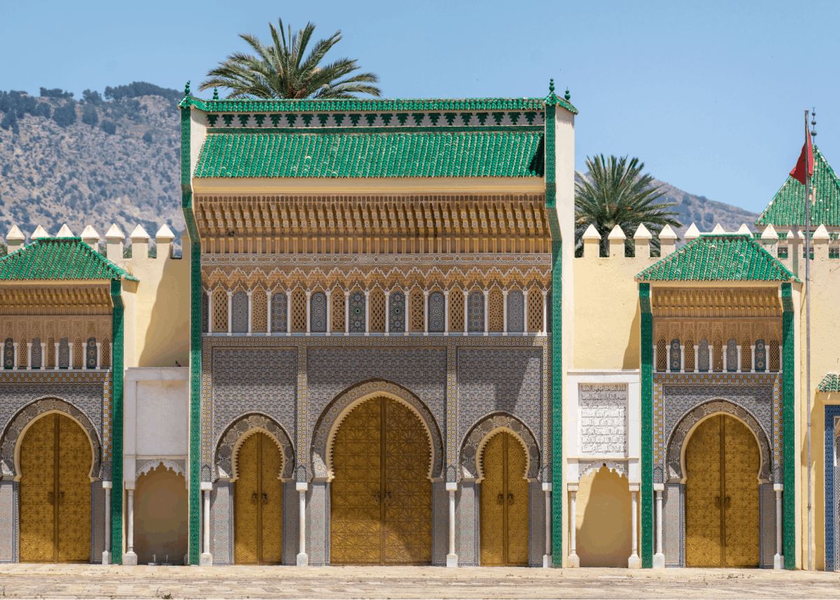 royal palace fez morocco, photo by stefan von imhof