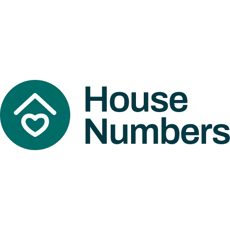 house numbers logo