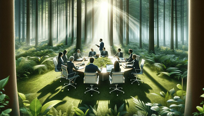 corporate meeting