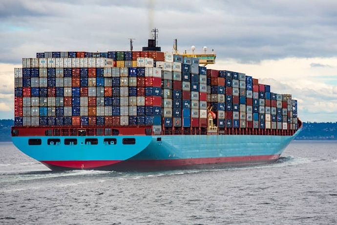industrial ship